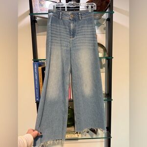 ANTONIO MELANI Denim Wide Leg Jeans